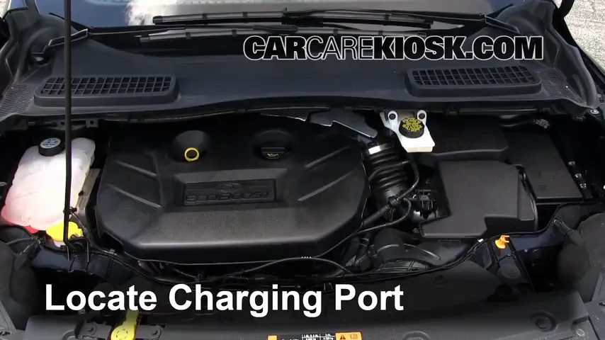 2013 Ford Escape SEL 2.0L 4 Cyl. Turbo Air Conditioner Recharge Freon